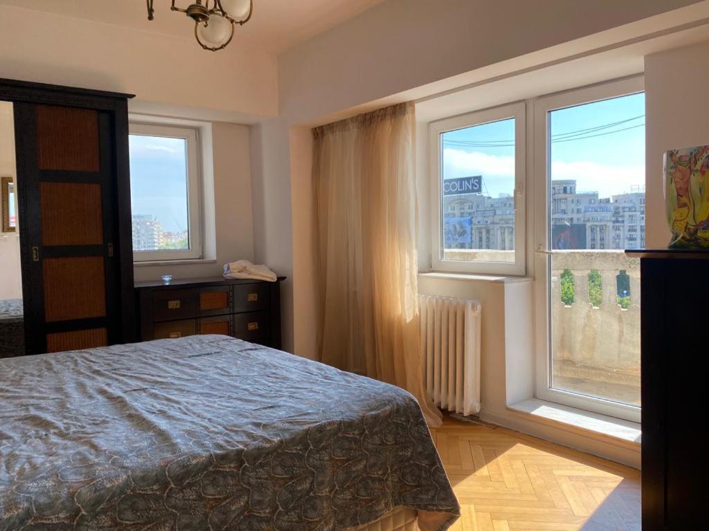 Old Town Apartment With Panoramic View Bucureşti Eksteriør bilde